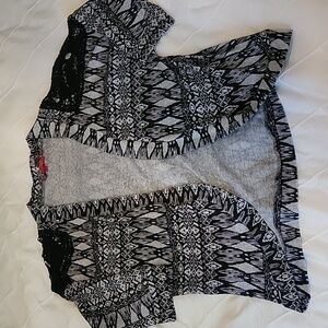 Women's Black and gray cardigan size M
